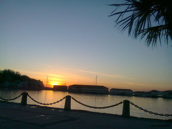 El atardecer de Hoy.
