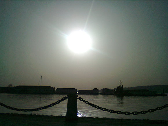 El sol de Abril.