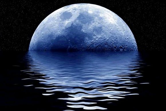 Impresionante Luna.