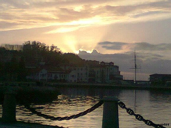 Atardecer...