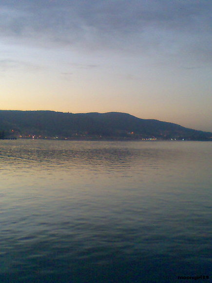 Atardecer en la playa,Marin,Pontevedra.