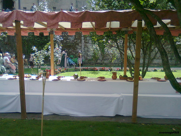 Una mesa Medieval...