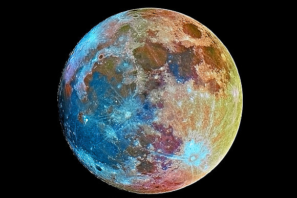 Los colores de la luna