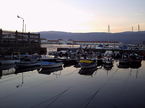 Barcos en el puerto....