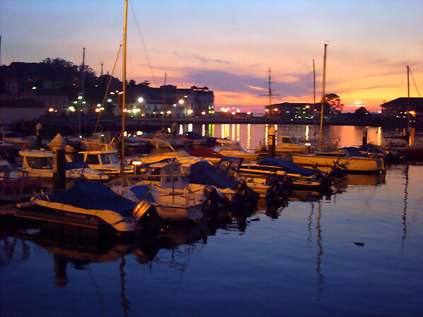 Atardecer en el Puerto...