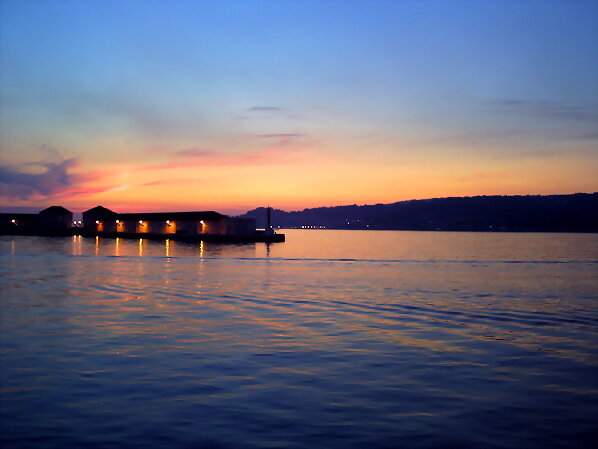 Atardecer en Marin,Pontevedra