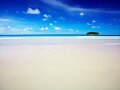 Una playa... sin palabras.