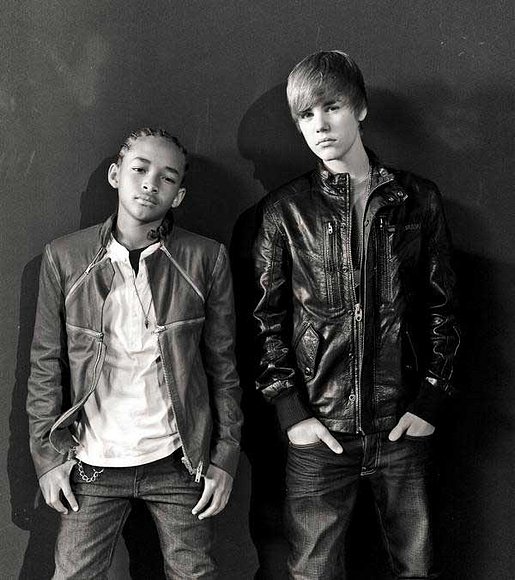 justin bieber and jaden smith*