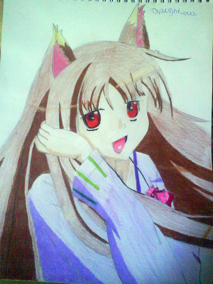 mi dibujillo de horo