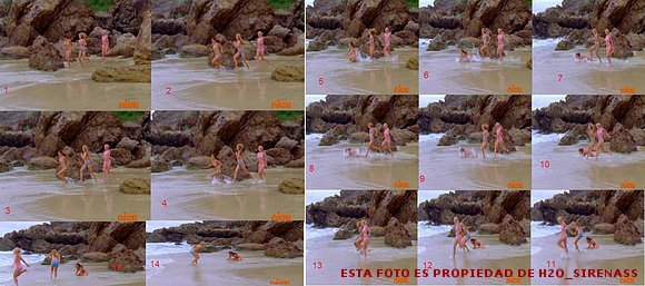 las chicas corriendo