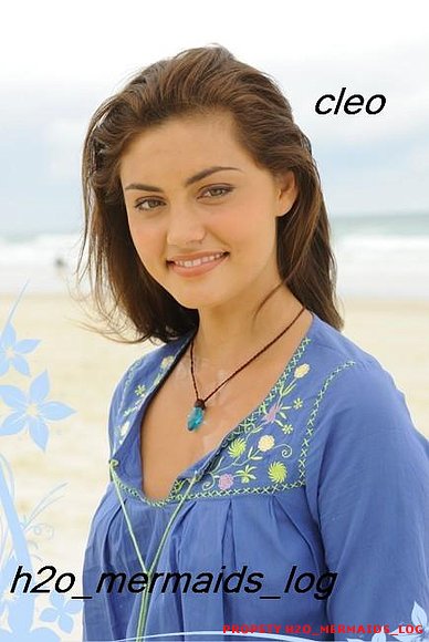 cleo en la playa