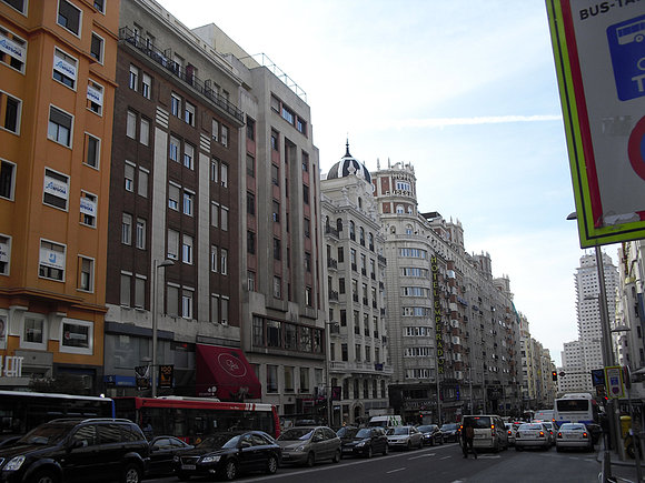 paseo hasta plaza de españa