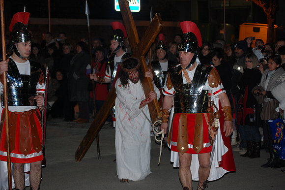 pasion viviente de sant hilari sacalm girona