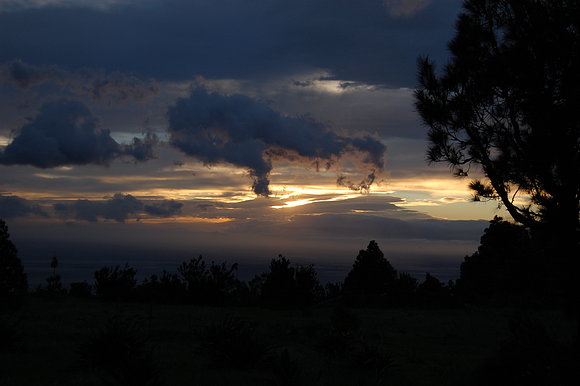 AMANECER EN TENAGUA ISLA DE LA PALMA CANARIAS