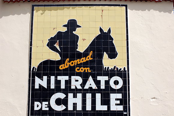 ANUNCIO DE NITRATO DE CHILE  SANTA CRUZ DE LA PALM