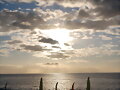 atardecer en puerto naos isla de la palma