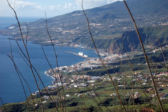 SANTA  CRUZ DE LA PALMA VISTA DESDE TENAGUA