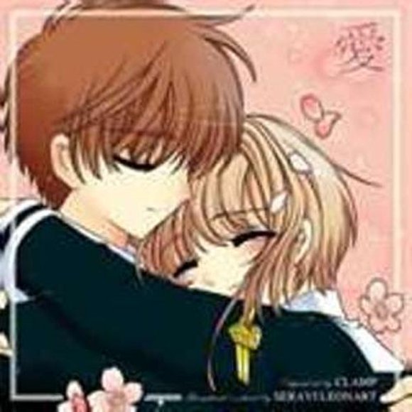 pu3s aqi una photo de sakura y shaoran