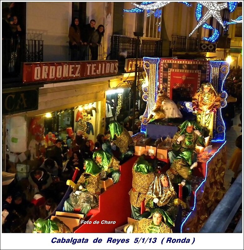 Cabalgata  de  Reyes  en  Ronda