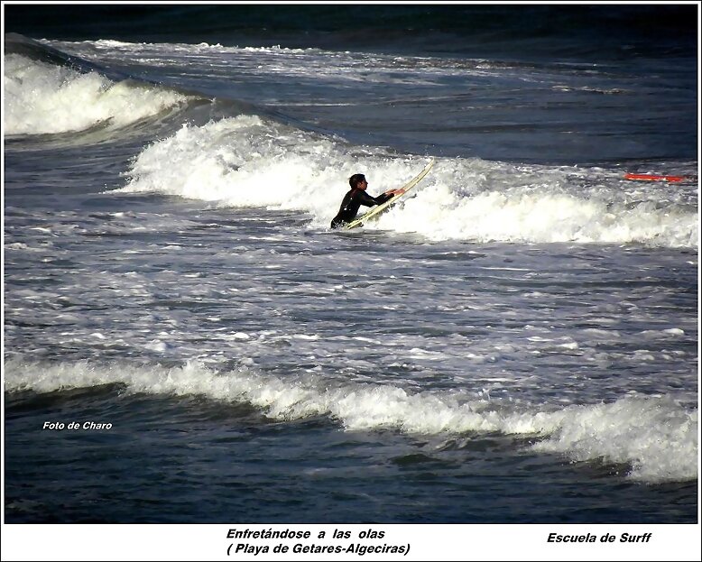 Enfrentándose  a  las  olas