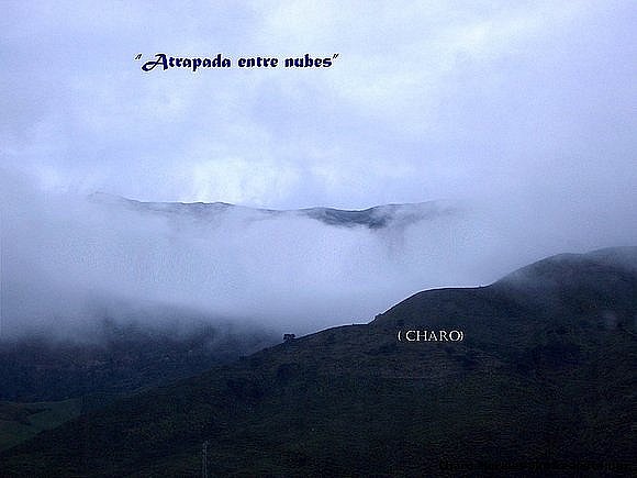 Atrapada entre nubes