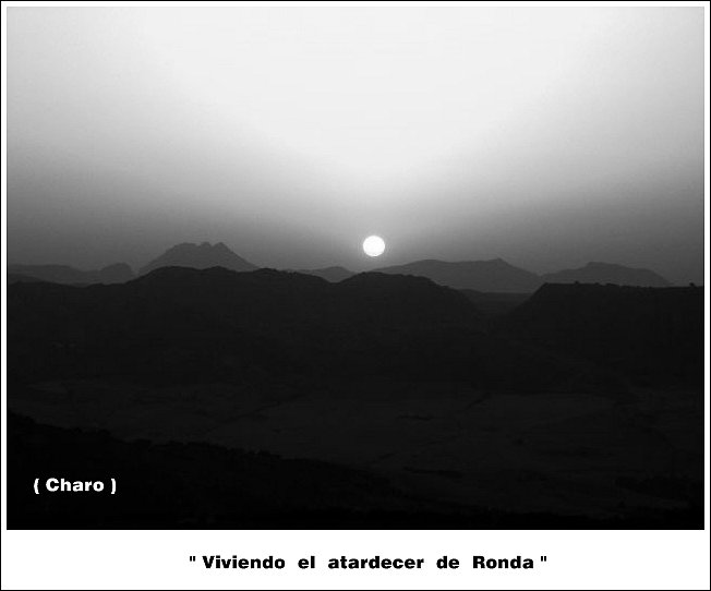 Viviendo  el  atardecer