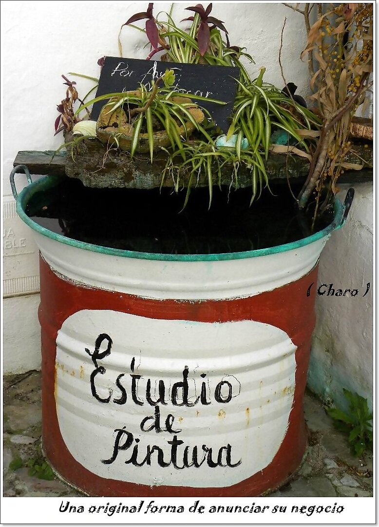 Una original forma de anunciarse