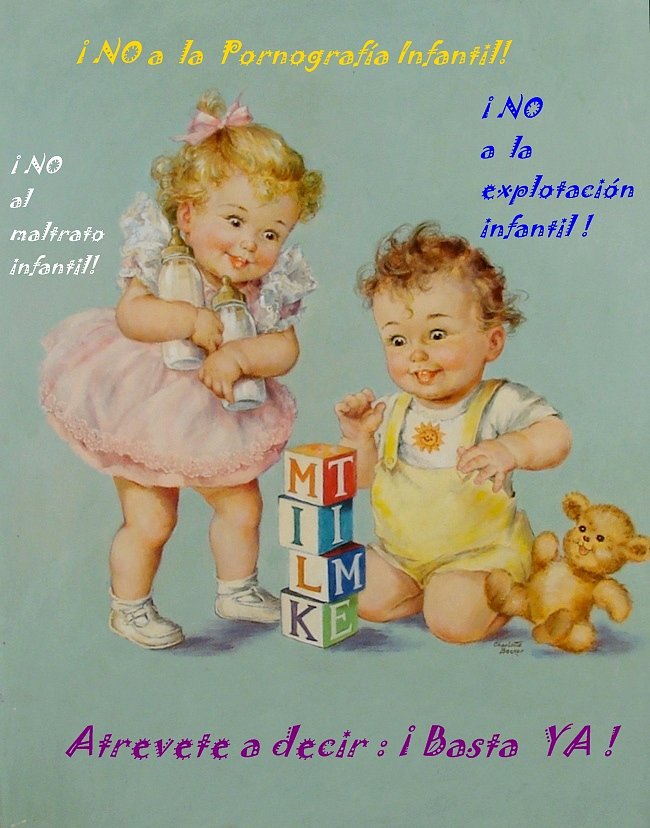 ¡ NO a  la  Pornografía  Infantil !