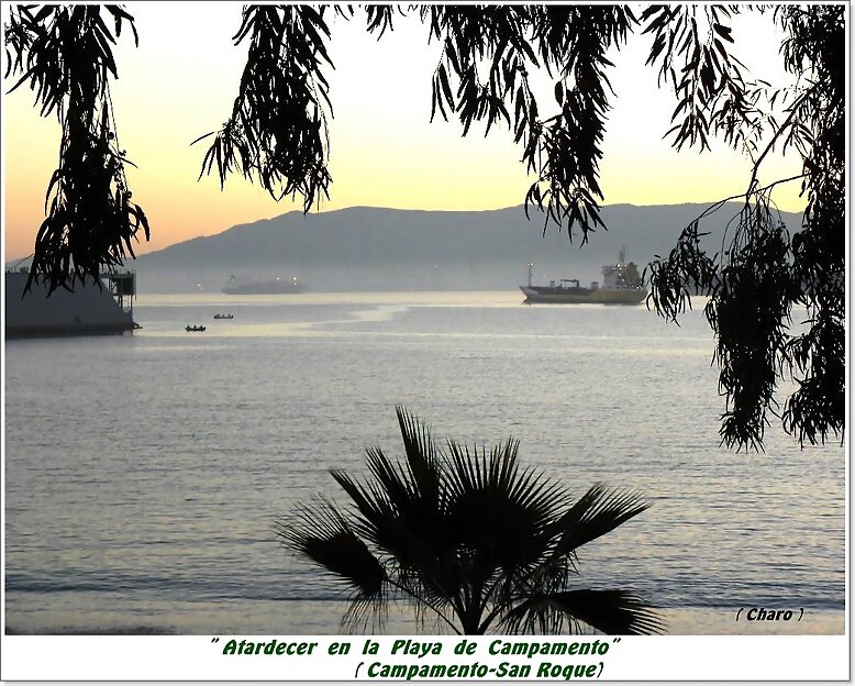 Atardecer  en  la  Playa  de  Campamento