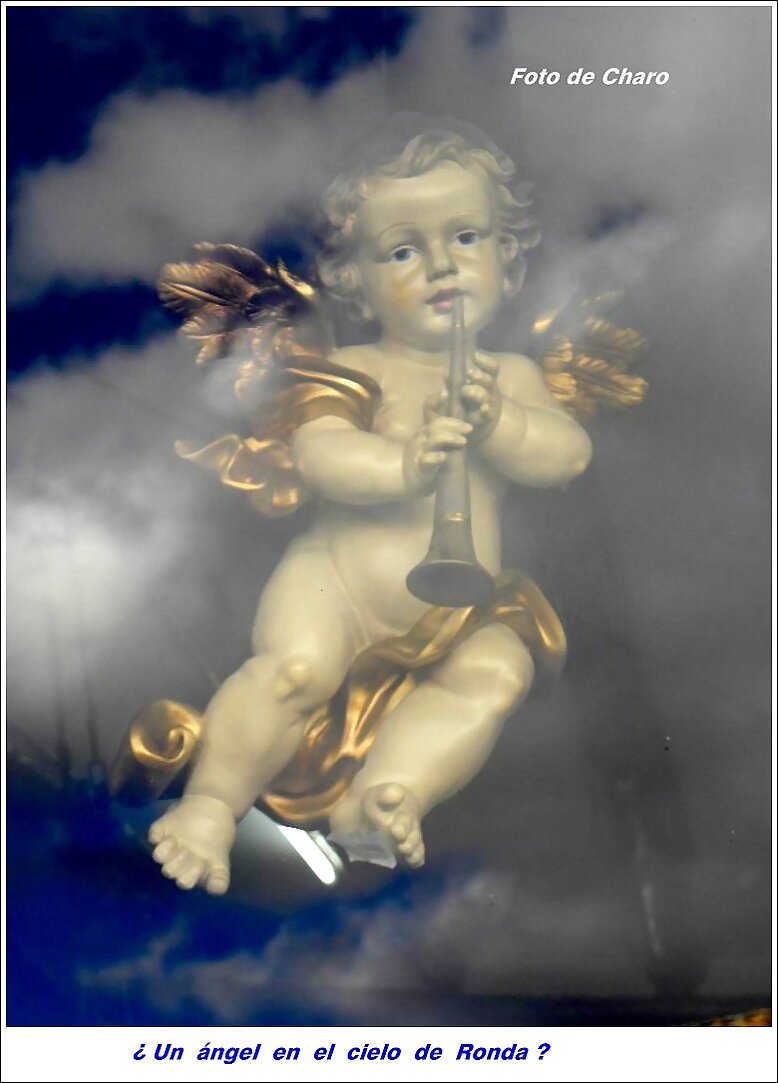 ¿ Un ángel en el cielo de Ronda ?