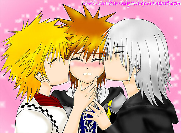Riku y Roxas x SOra