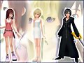 Namine,Kairi y Xion