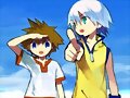 Sora y Riku Ni&ntilde;os