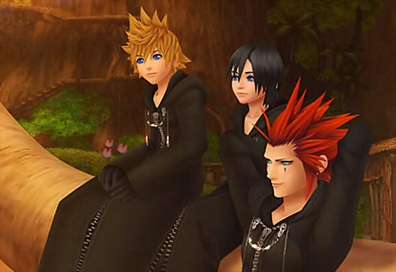 Roxas, Xion y Axel