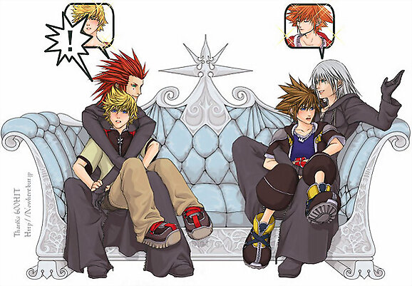 AkuRoku,  Sora x Riku
