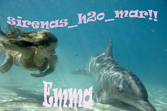 Emma cn el delfin!!