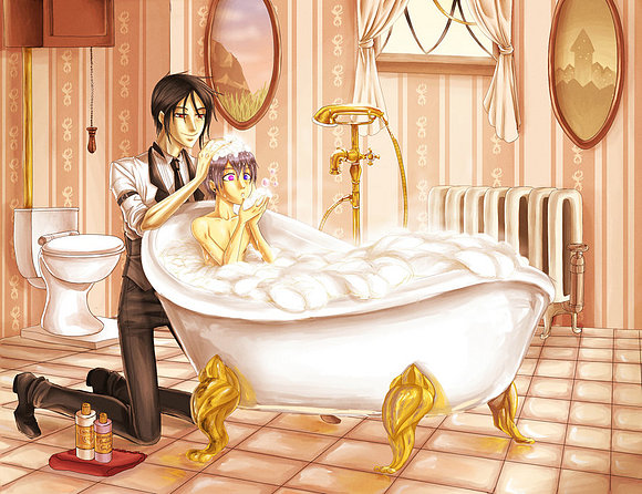 Hora del baño (XD)