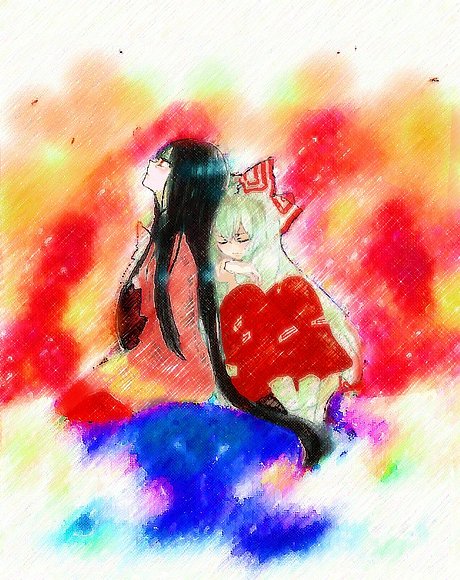 To Kaguya Houraisan.
