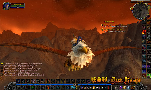Volando en grifo