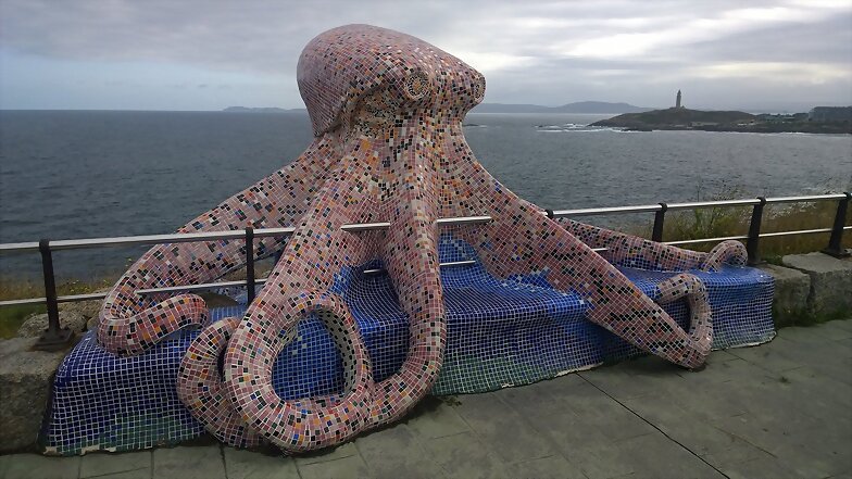 pulpo en A CORUÑA