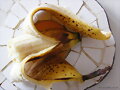 platano sobre mosaico