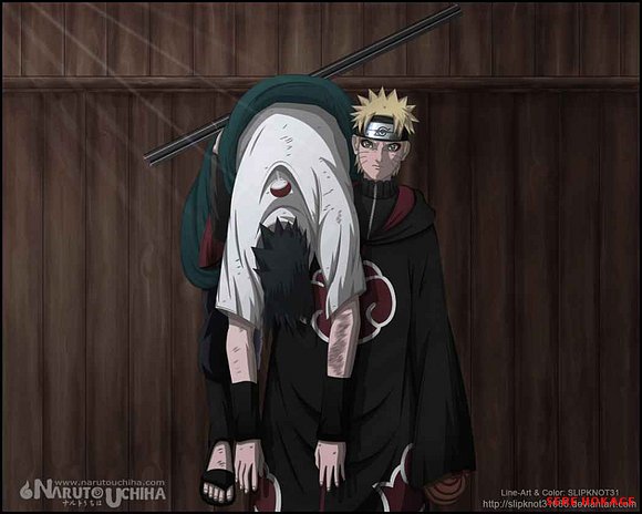 LA CAIDA DE SASUKE