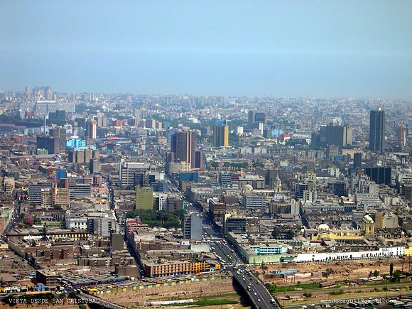 vista panoraca ciudad de lima