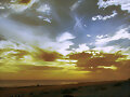 atardecer en claromec&oacute;