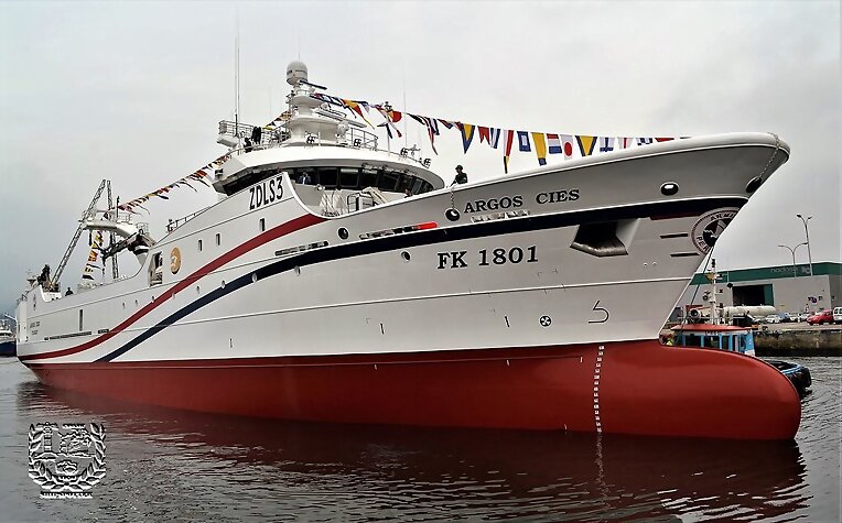 Nodosa shipyard entrego el Argos Cies