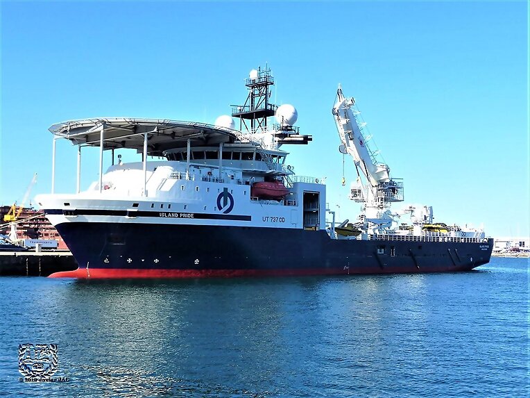Buque del tipo offshore“MV ISLAND PRIDE“