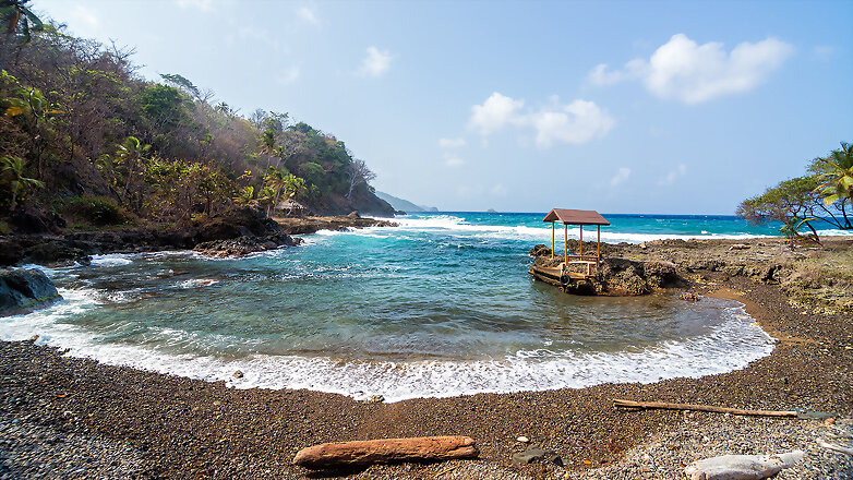 Las bonitas playas de Chocó, Colombia