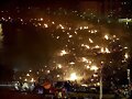El fuego apag&oacute; la lluvia