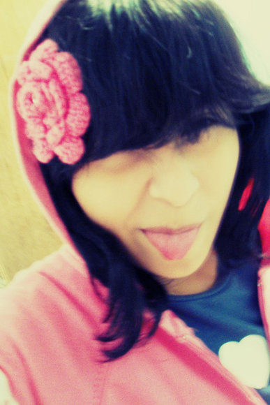pink girl a colores >D