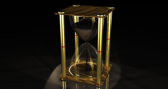 Reloj de arena.